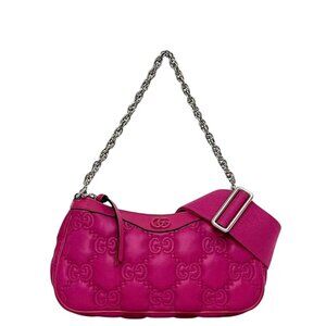 Gucci 2 way Bag Pink Ggmatelasse